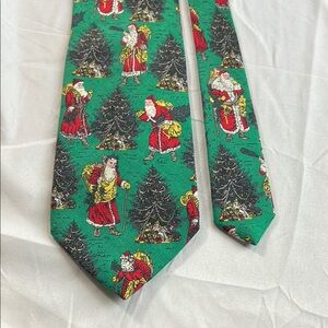 H. Stockton Classic Santa Christmas Tie